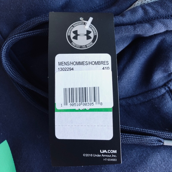 Mens Under Armour Hoodie Cold Gear Pullover L - Picture 6 of 8